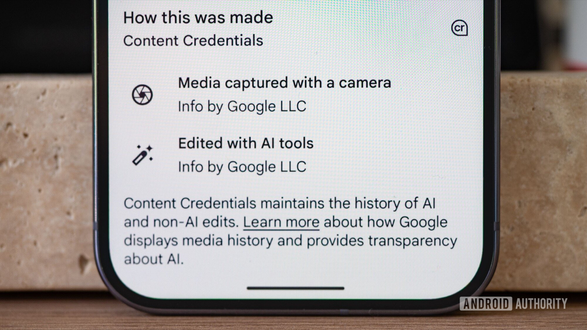 Google Pixel 10 Pro C2PA Πιστοποιητικά περιεχομένου που συλλαμβάνεται κάμερα επεξεργασμένη AI