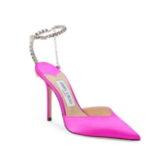 Εικόνα προϊόντος του Jimmy Choo Saeda 100 mm σατέν φτέρνα